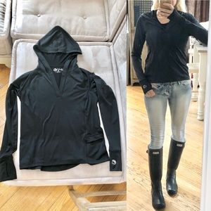 Gander Mountain Black Poly/Spandex with Hood